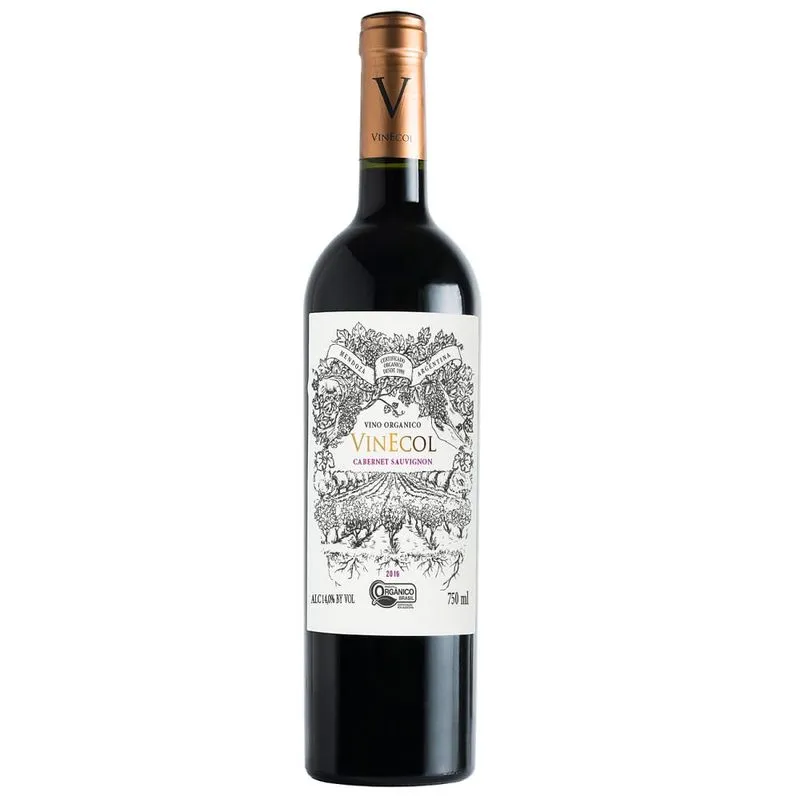 Vino Organico "vinecol" Cabernet Sauvignon X 750ml