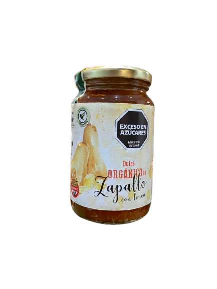 Mermelada Zapallo Con Limon "dulces Del JardÍn" Organico X 450g
