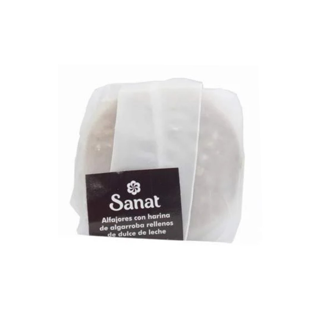 Alfajor Con Harina De Algarroba Y Dulce De Leche "sanat" Por Unidad