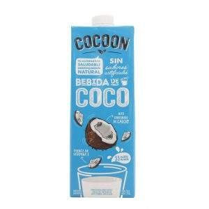 LECHE DE COCO SIN SABORES ARTIFICIALES «COCOON» 1 L