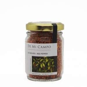 ESPECIAS FRASCO AJI MOLIDO ORGANICO «DE MI CAMPO» 50GR