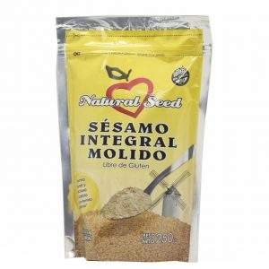 SESAMO INTEGRAL MOLIDO «NATURAL SEED»  AGROECOLOGICO 250GR