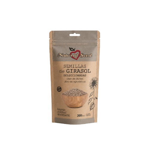 Semillas De Girasol "natural Seed" Agroecologico x 200gr