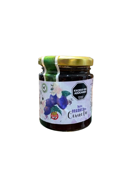 Mermelada De Ciruela "dulces Del JardÍn" Organico x 210 Gr