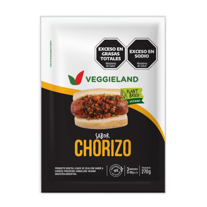 Chorizo Vegano "veggieland" X3