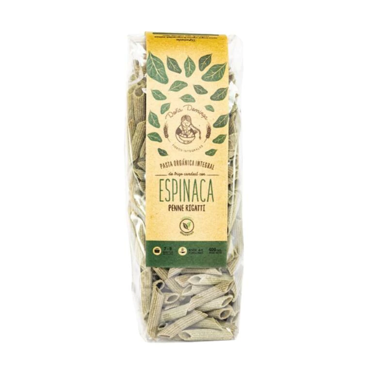 Fideos Integrales De Espinaca "doÑa Dominga" X400g