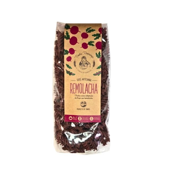 Fideos Integrales De Remolacha "Doña Dominga" x 400g