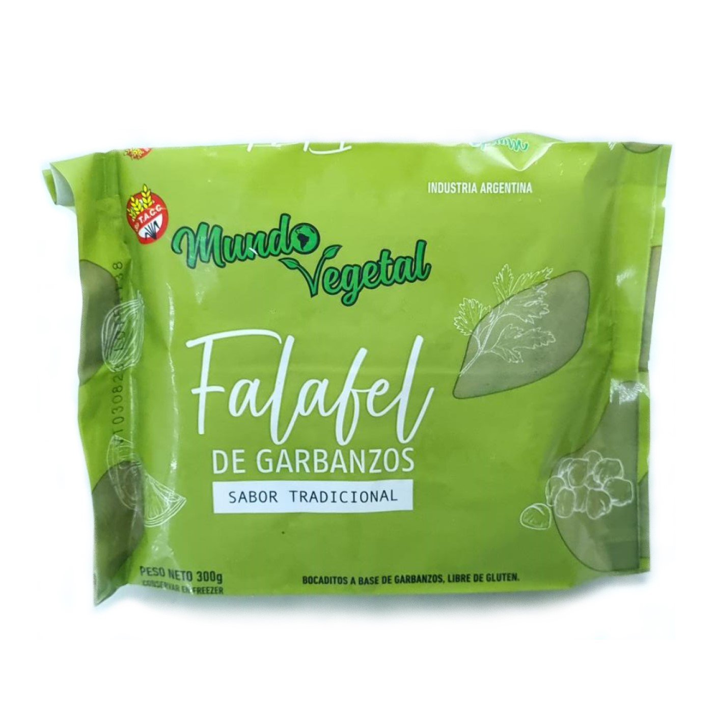 Falafel Garbanzos Cebolla Harina De Arroz Chia "mundo Vegetal" Vegano 340 Gr