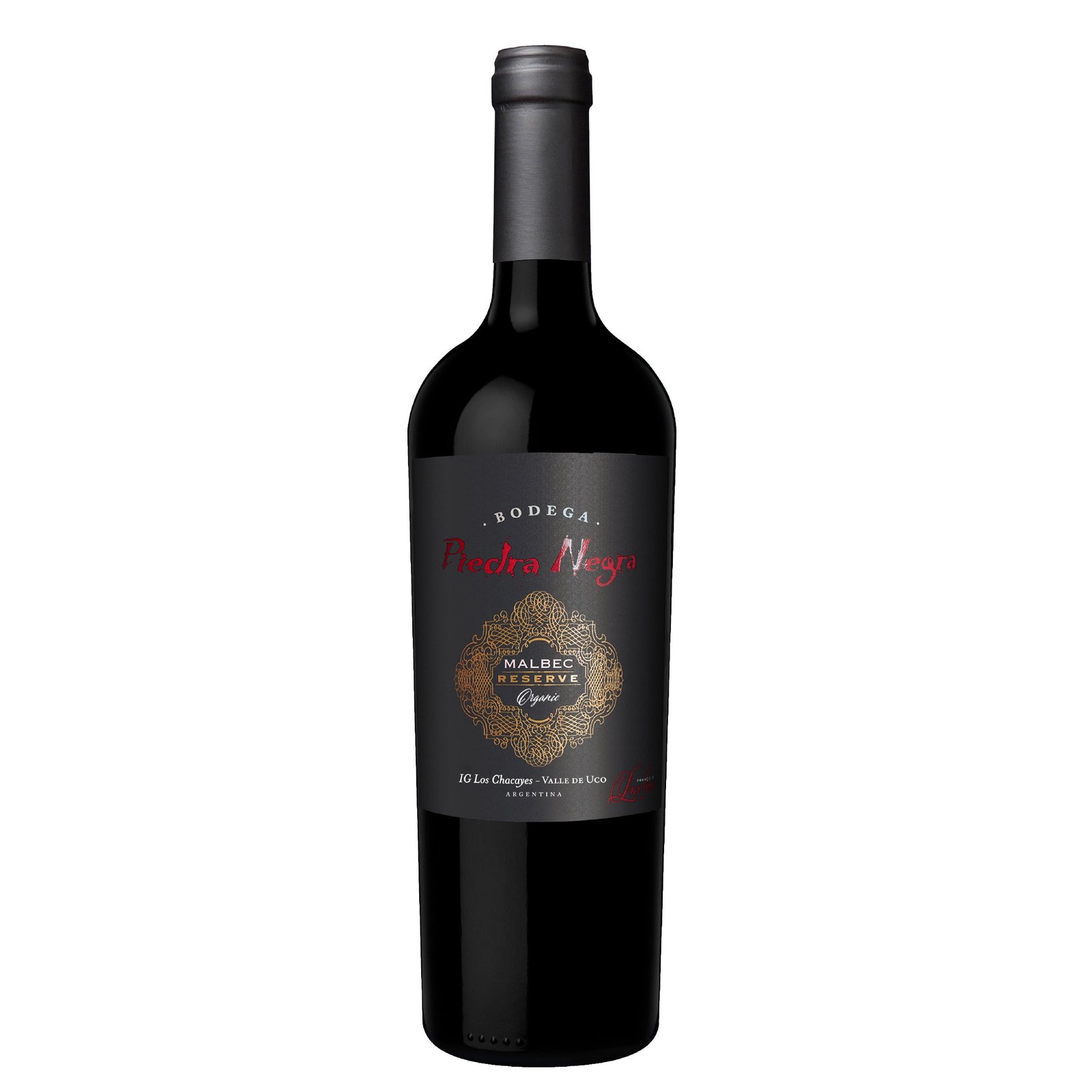 Vino Organico "Piedra Negra" Reserve Malbec X 750ml