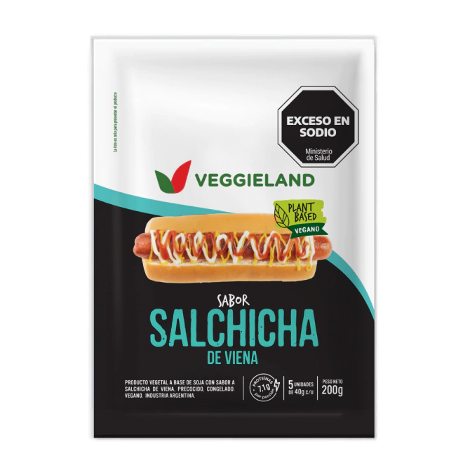 Salchicha Vegana "veggieland" X5