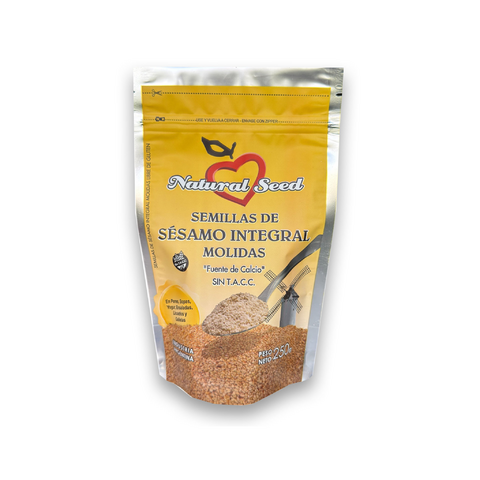 Sesamo Integral Molido "natural Seed"  Agroecologico 250gr