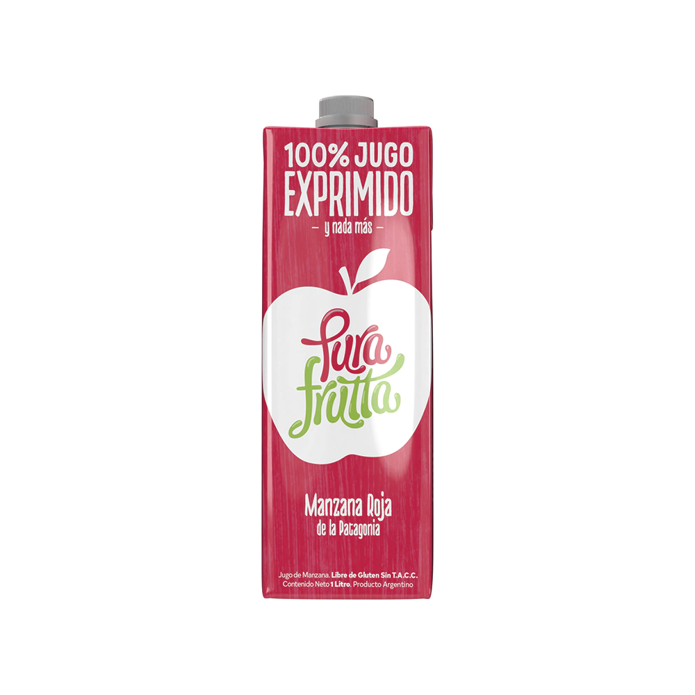 Jugo "pura Frutta" Manzana Roja 1l