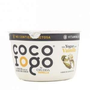 YOGUR SABOR A VAINILLA A BASE DE LECHE DE COCO  «COCO  IOGO» VEGANO 160 GR