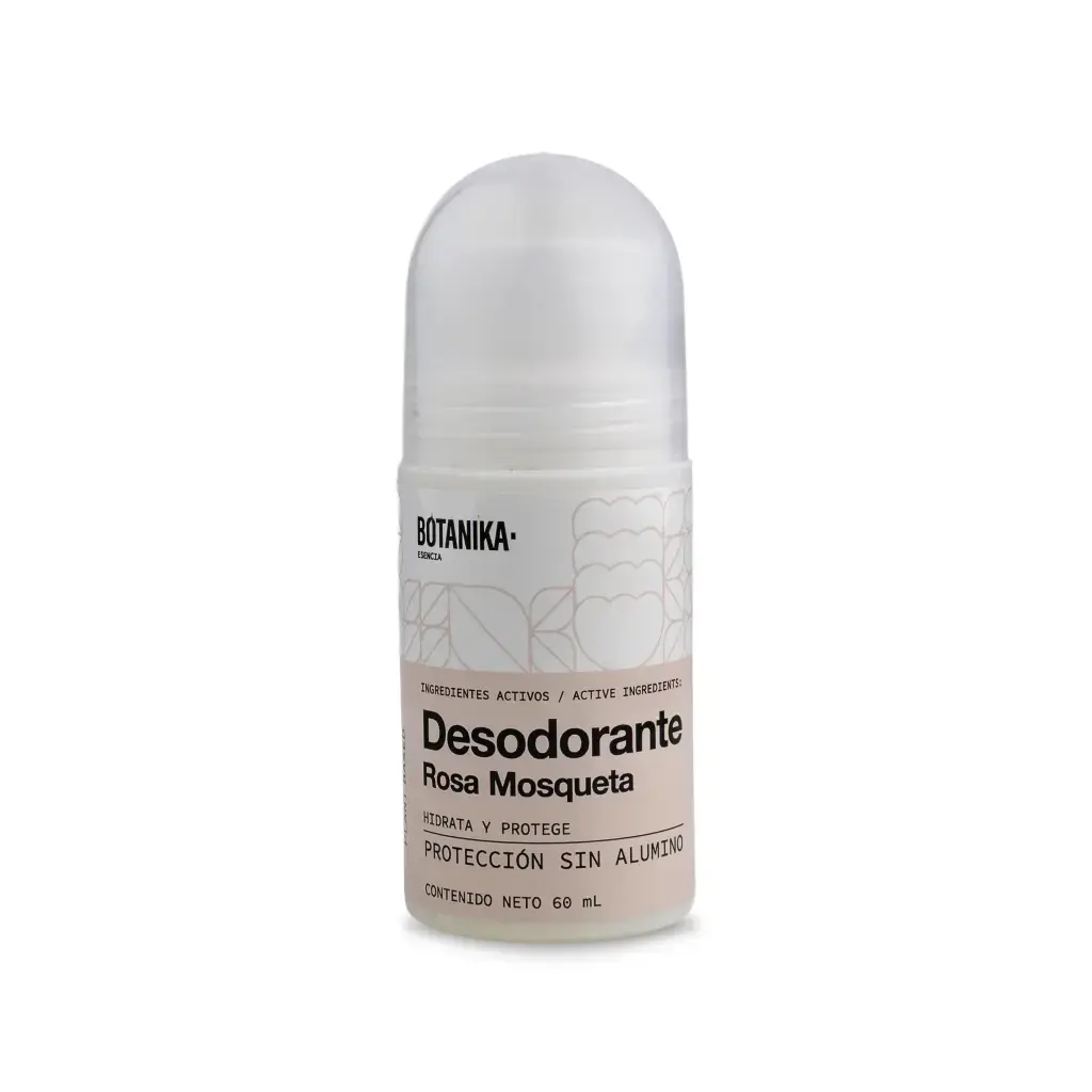 Desodorante "botanika" Con Pura Rosa Mosqueta 60ml