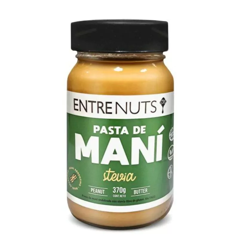 Pasta De Mani "entre Nuts" Stevia X 380g