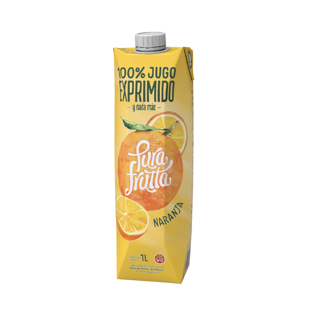 Jugo "pura Frutta" Naranja X 1l