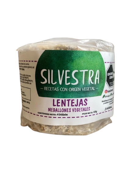 Medallones "silvestra" De Lentejas X4