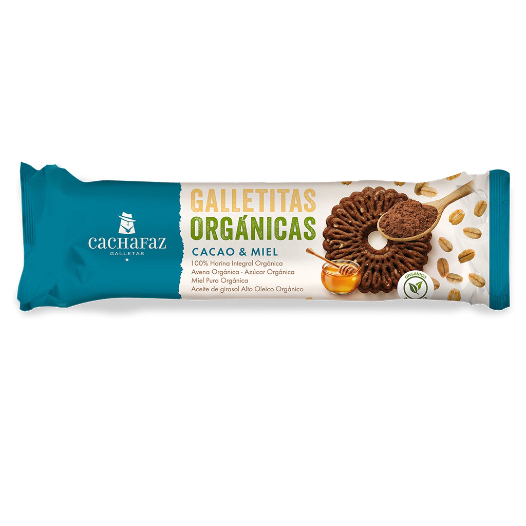 Galletitas Cacao Y Miel "cachafaz" Organico 170gr