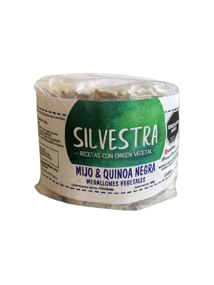 Medallones "silvestra" De Mijo Y Quinoa X4