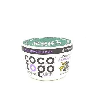 YOGUR SABOR A ARANDANOS A BASE DE LECHE DE COCO  «COCO  IOGO» VEGANO 160 GR