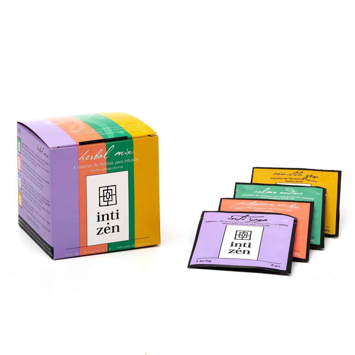 Te Herbal "inti Zen" Mix Infusion x 15 Saq.