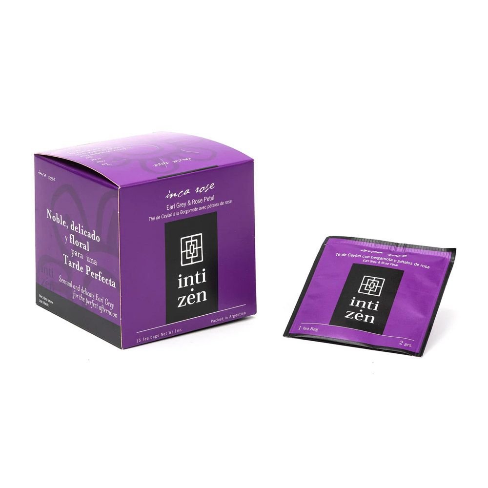 Te Negro "inti Zen" Inca Rose Blends 15 Saq.