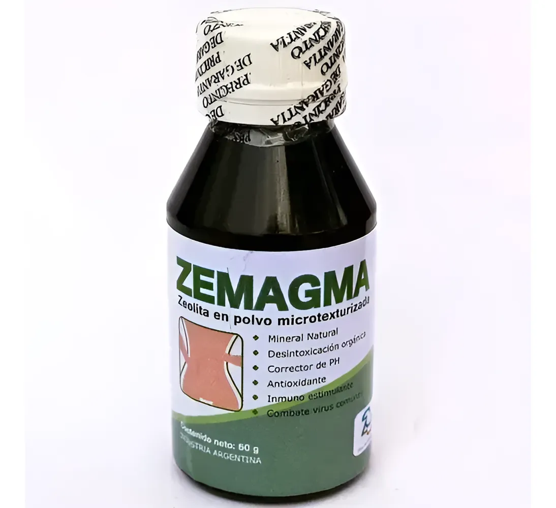 Zeolita En Polvo "zemagma" X 60grs