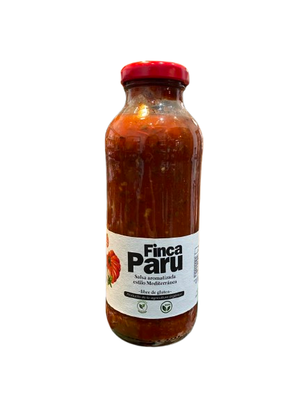 Salsa De Tomate "finca Paru" OrgÁnica Estilo Mediterranea X 330grs