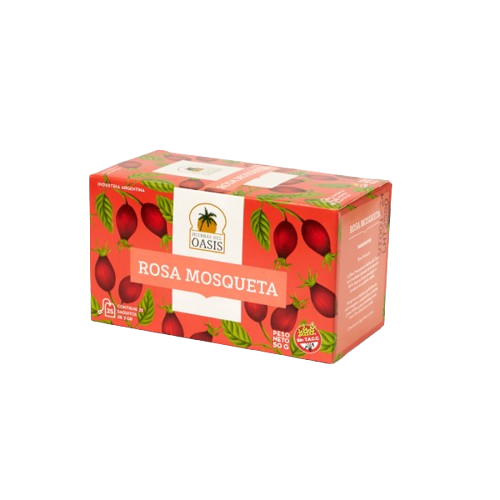 Te "hierbas Del Oasis" Rosa Mosqueta X 25 Saq.