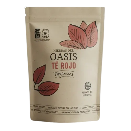 Te Rojo En Hebras "hierbas Del Oasis" Organico