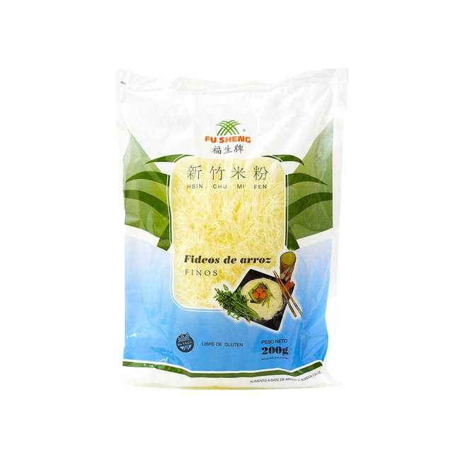Fideos De Arroz "fu Sheng" Natural X 200g