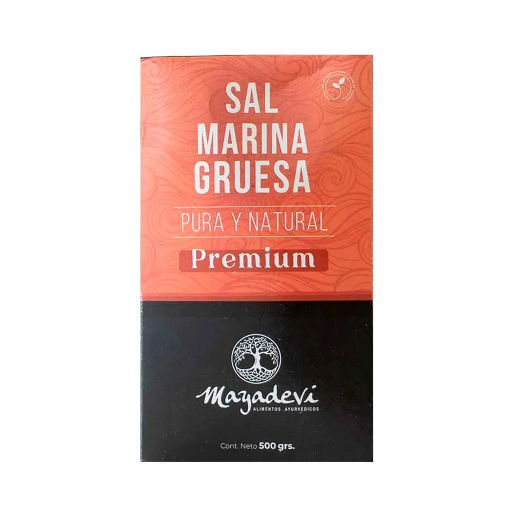 SAL MARINA "MAYADEVI" GRUESA PREMIUM X 500 GR