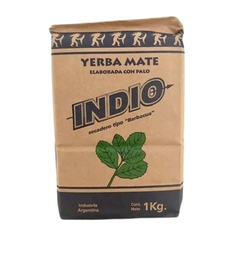 Yerba "Indio" Agroecologica Secada A Leña X 1kg
