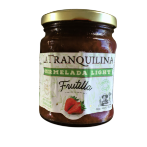 MERMELADA LIGHT » LA TRANQUILINA» FRUTILLA X 330 GR