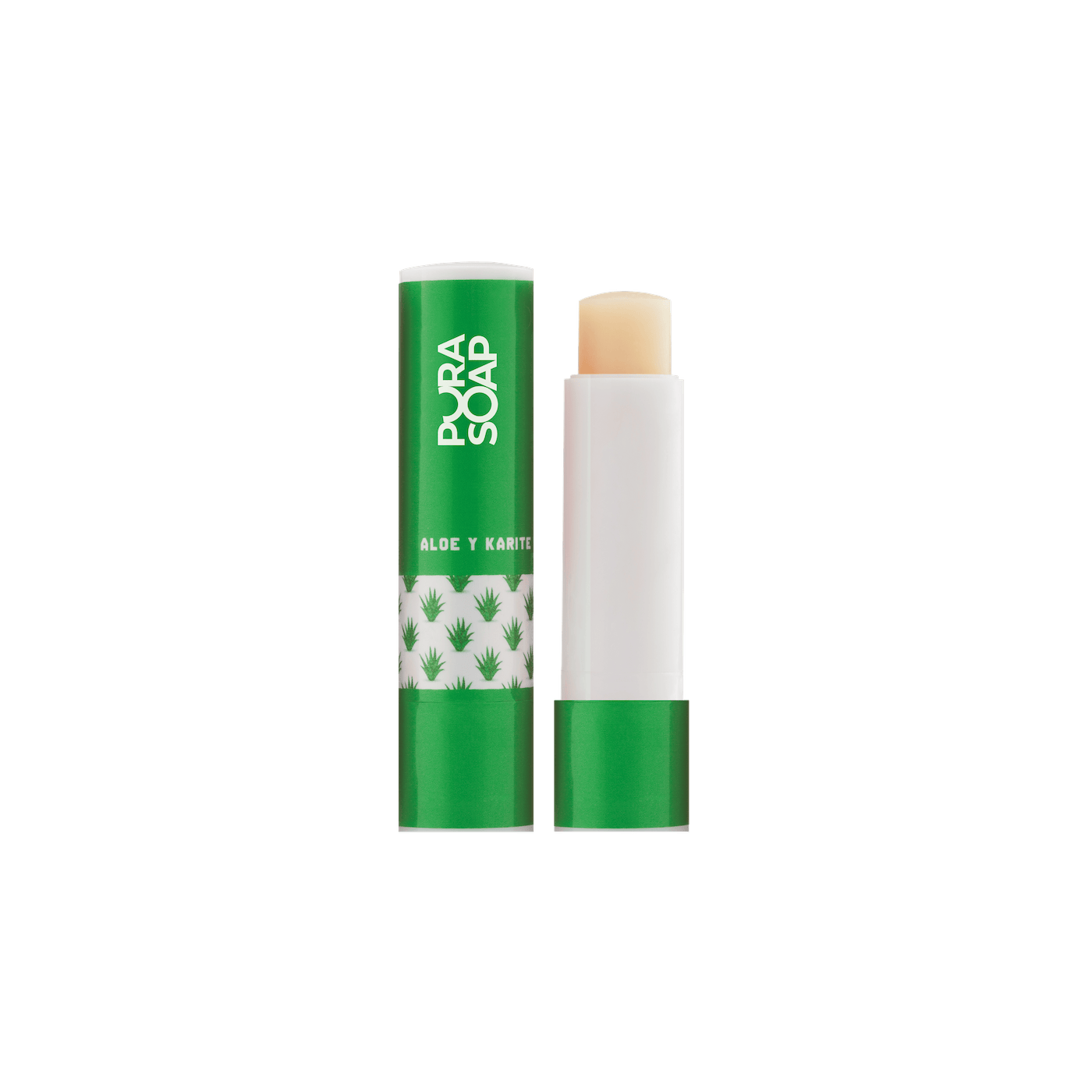 BALSAMO LABIAL "PURA SOAP" ALOE Y KARITE