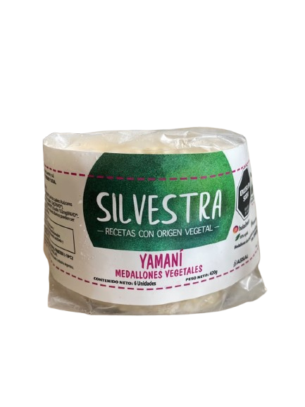 Medallon Vegetal "silvestra" Yamani Y Mijo X 6 Unidades
