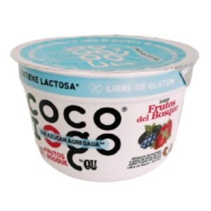 YOGURT «COCO IOGO» SIN AZUCAR FRUTOS DEL BOSQUE X 160 GR