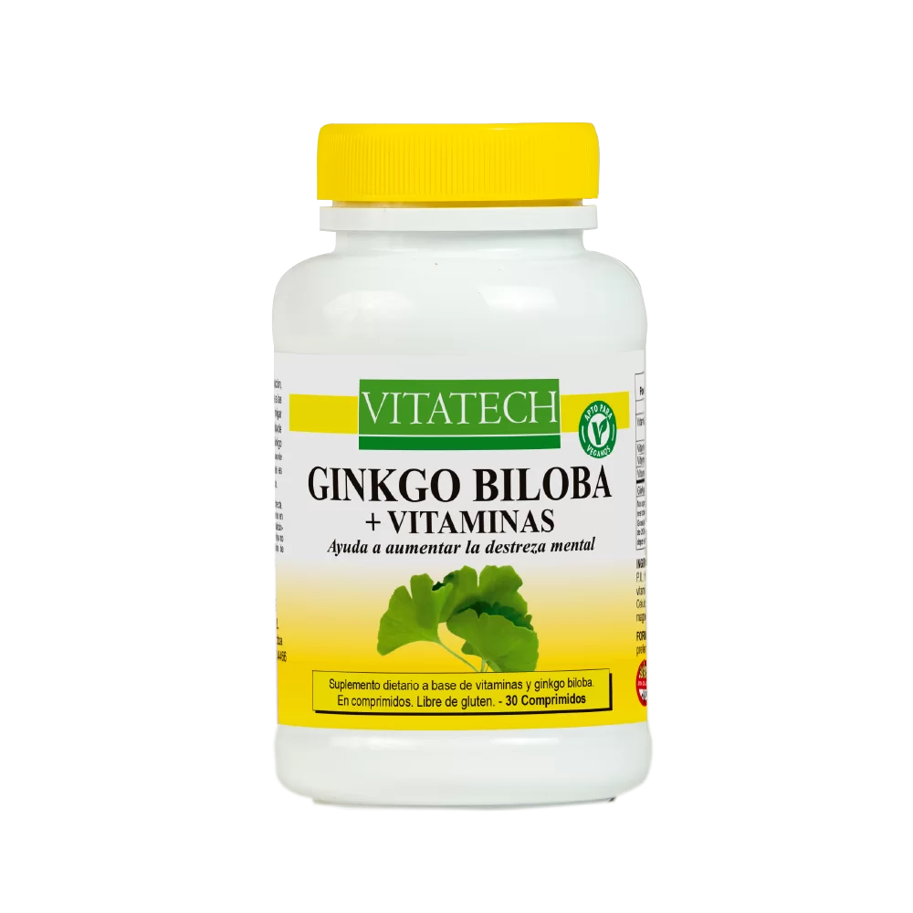 Ginkgo Biloba "vitatech" X 30 Comprimidos