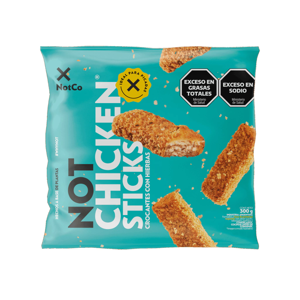 Sticks "not Co" Chicken Sticks Crocantes X 300 Gr