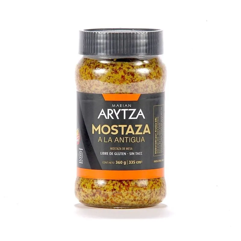 MOSTAZA A LA ANTIGUA "ARYTZA" X 360 GR