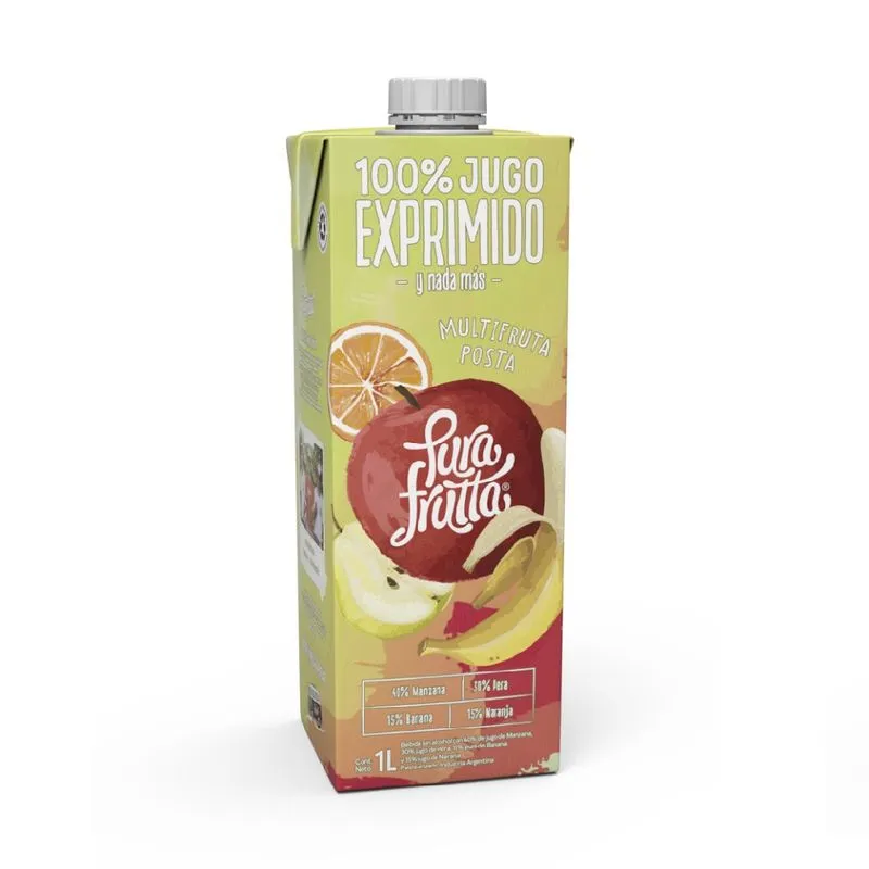 Jugo "pura Frutta" Multifruta X Lt