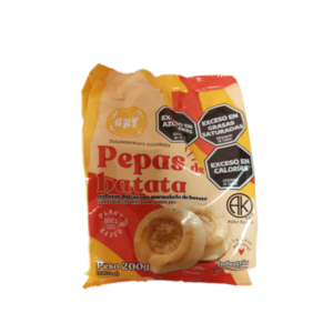 GALLETITAS DULCES «URV» PEPAS DE BATATA X 200 GR