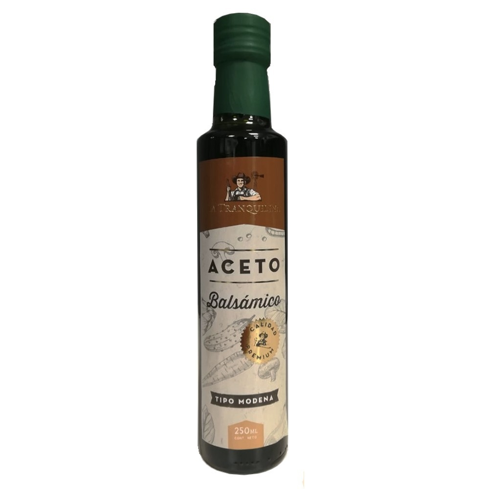 ACETO BALSAMICO "LA TRANQUILINA" TIPO MODENA X 250 ML