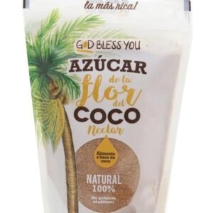 AZUCAR DE LA FLOR DEL COCO «GOD BLESS YOU» X 250 GR