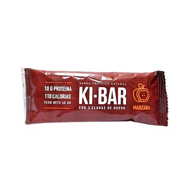 Barra Proteica Natural "ki-bar" Manzana X 40 Gr