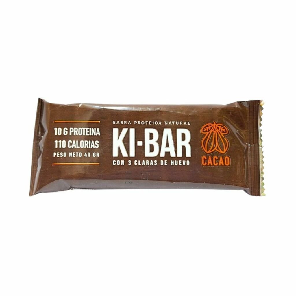 Barra Proteica Natural "ki-bar" Cacao X 40 Gr