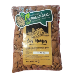 ALMENDRAS AGROECOLOGICAS «LOS NONOS» X 500 GR