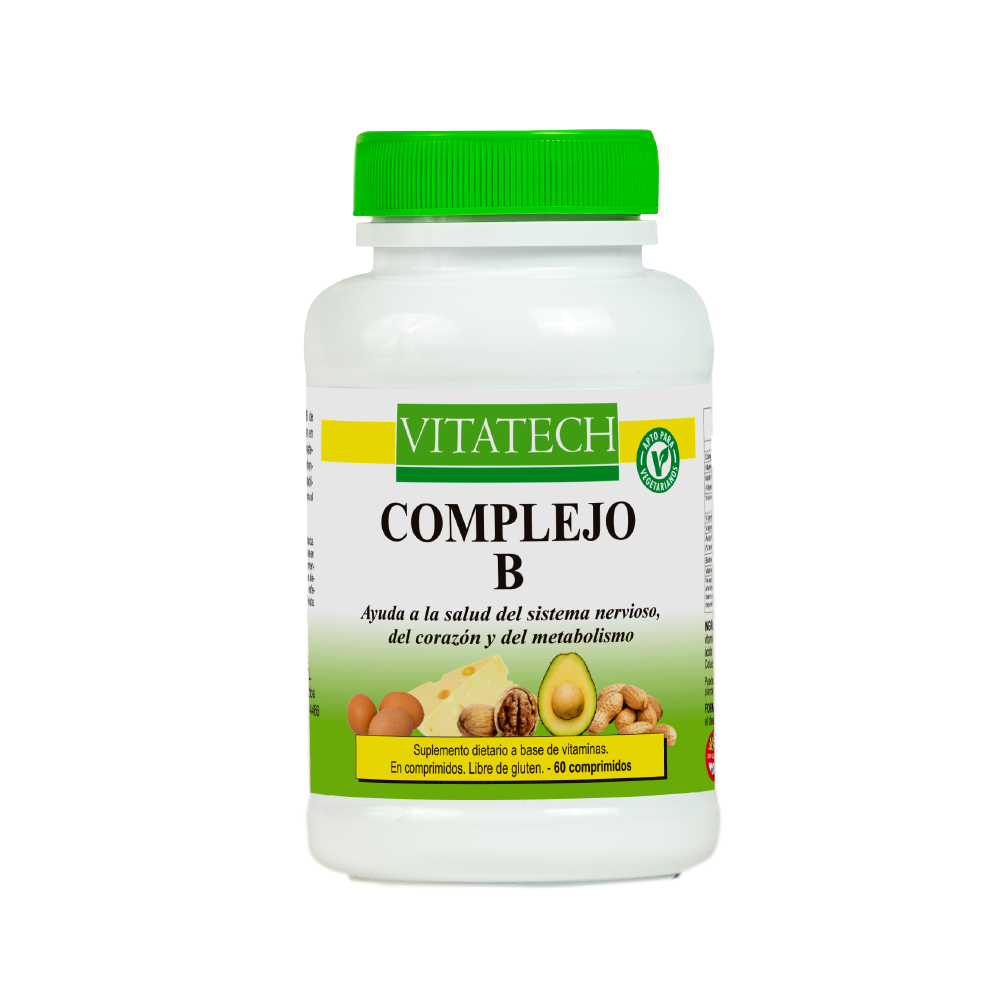 Suplemento Dietario "vitatech" Complejo B X 60 Comp
