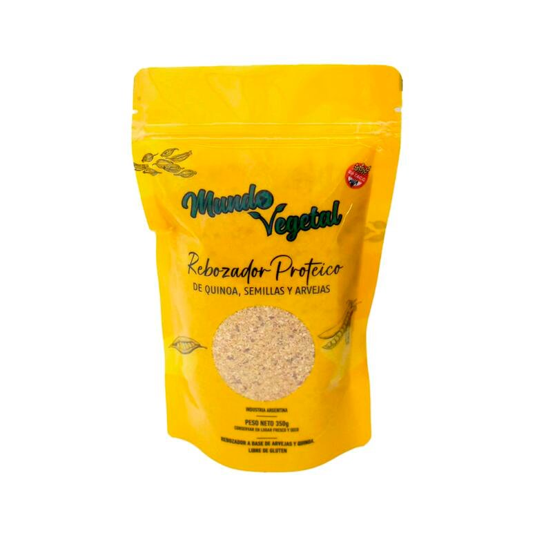 Rebozador Proteico "mundo Vegetal" Quinoa Semillas Y Arvejas X 350 Gr