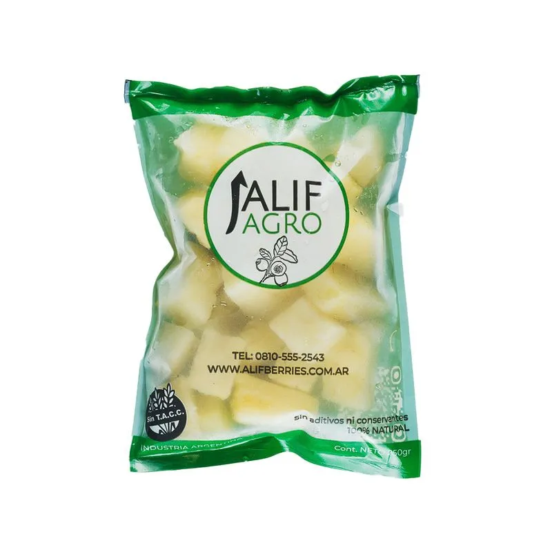 Anana En Cubos "alif Agro" Congelados X 250 Gr